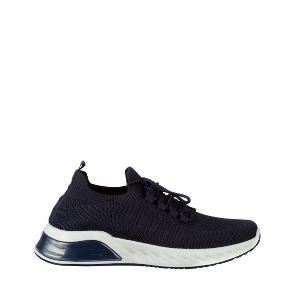 Мъжки спортни обувки сини  от текстилен материал  Brock, 2 - Kalapod.bg